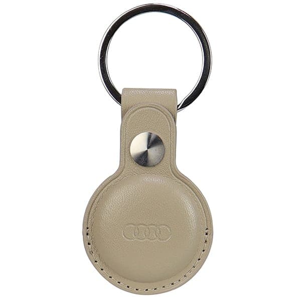 Audi Θήκη Synthetic Leather AirTag μπεζ AU-ATKR-Q3/D1-BG 5
