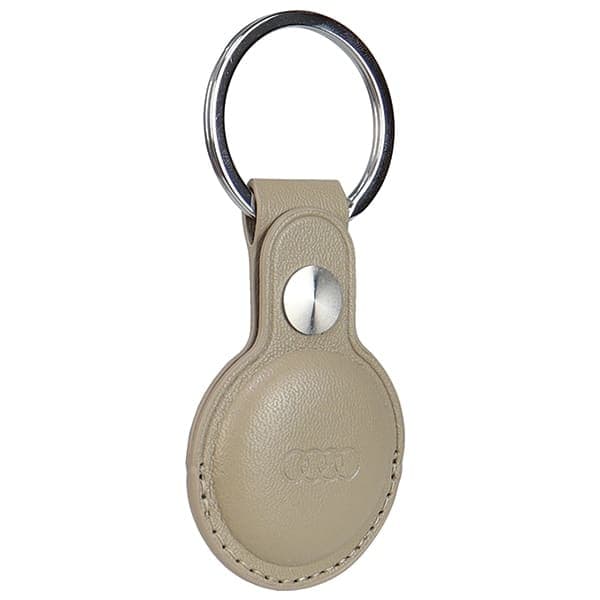 Audi Θήκη Synthetic Leather AirTag μπεζ AU-ATKR-Q3/D1-BG 6
