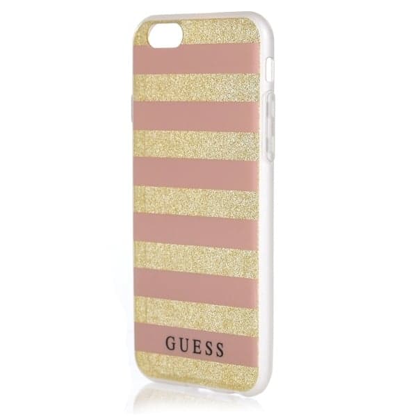 Guess Ethnic Chic Stripes 3D - θήκη για Apple iPhone 6/6S - Ροζ