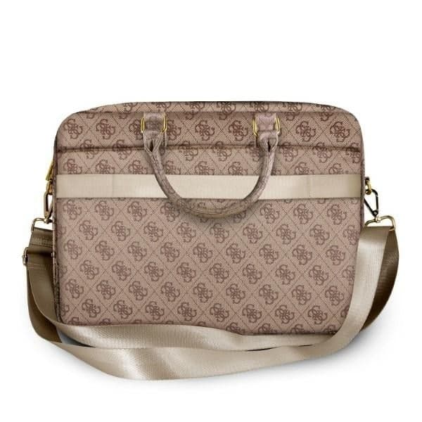 Guess Τσάντα GUCB154GB 16" Καφέ/brown 4G Uptown 2