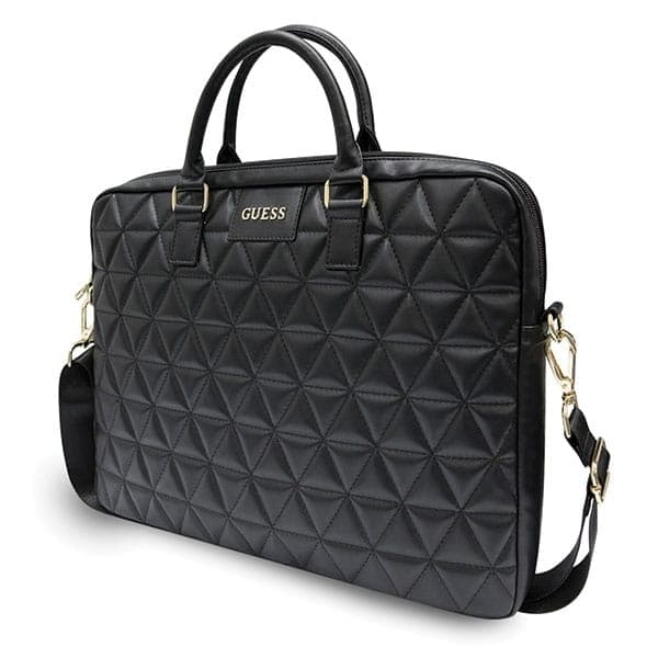 Guess Τσάντα GUCB15QLBK 16" czarna/black Quilted 2
