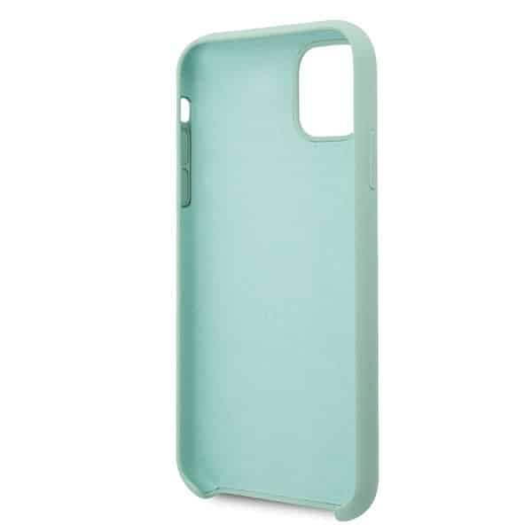 Guess Silicone Vintage Gold Logo - θήκη για Apple iPhone 11 Pro Max - Πράσινο 4