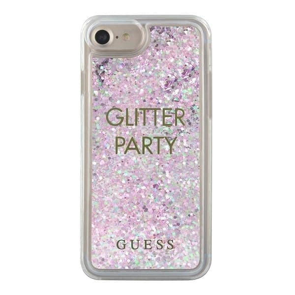 Guess Liquid Glitter Party - θήκη για Apple iPhone 6/7/8 /SE 2020 / SE 2022 - Μωβ