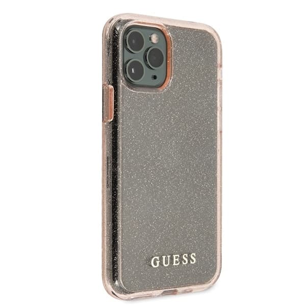 Guess Glitter - θήκη για Apple iPhone 11 Pro - Ροζ 5