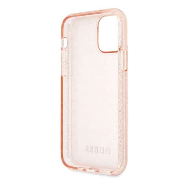 Guess Glitter - θήκη για Apple iPhone 11 Pro Max - Ροζ 4