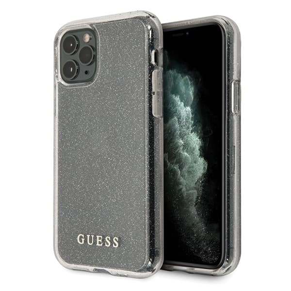 Guess Glitter - θήκη για Apple iPhone 11 Pro - Διάφανο
