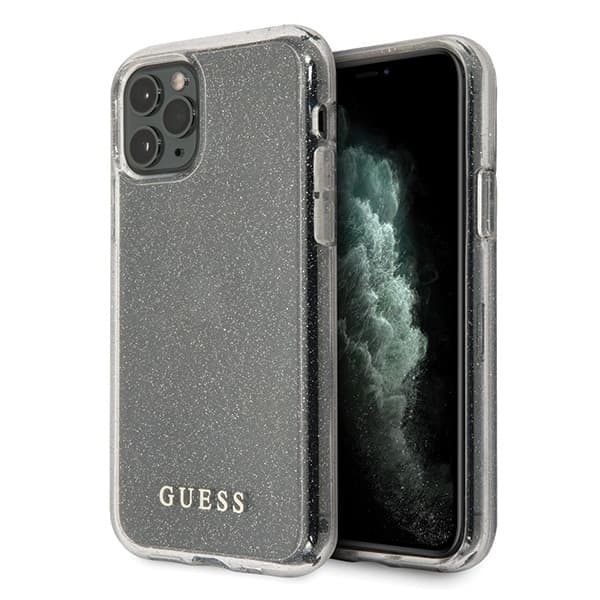 Guess Glitter - θήκη για Apple iPhone 11 Pro Max - Διάφανο