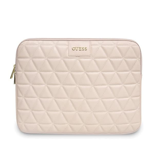 Guess Θήκη GUCS13QLPK 13" ροζ Quilted