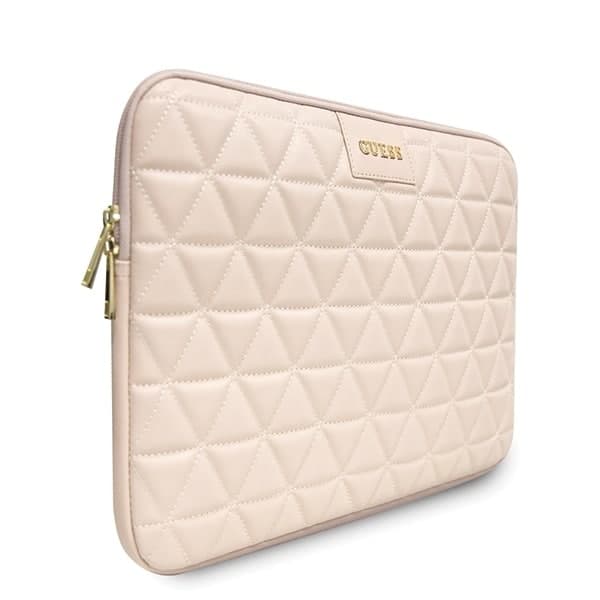 Guess Θήκη GUCS13QLPK 13" ροζ Quilted 2