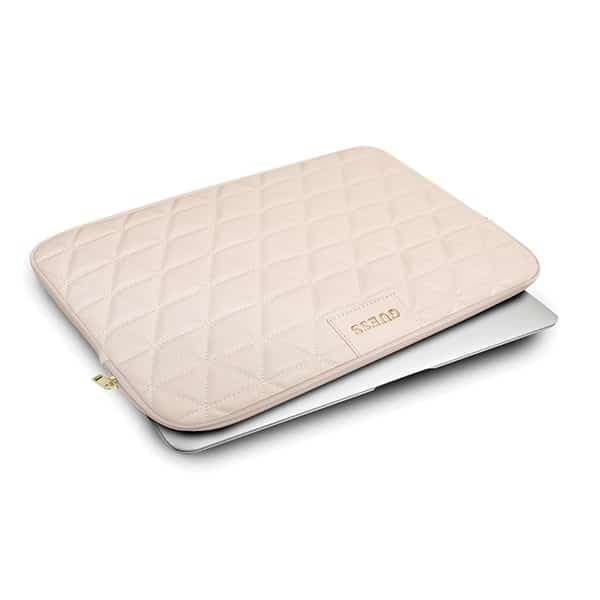 Guess Θήκη GUCS13QLPK 13" ροζ Quilted 4