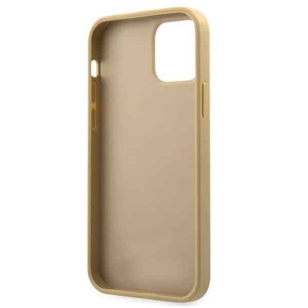 Guess V-Quilted Collection - θήκη για Apple iPhone 12 mini - Χρυσό 6