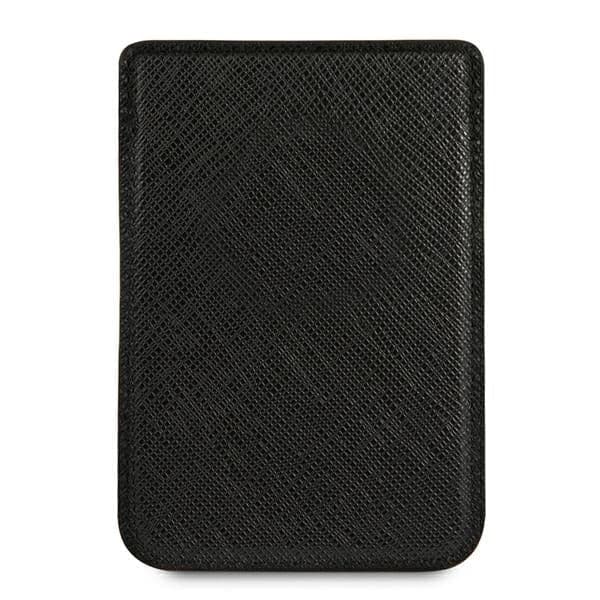 Guess Wallet Card Slot GUWMSSASLBK MagSafe Saffiano μαύρο/black 3