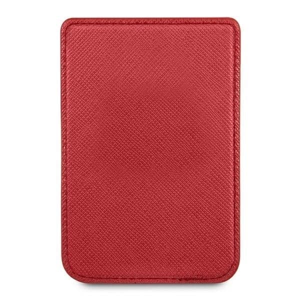 Guess Wallet Card Slot GUWMSSASLRE MagSafe Saffiano κόκκινο/red 3