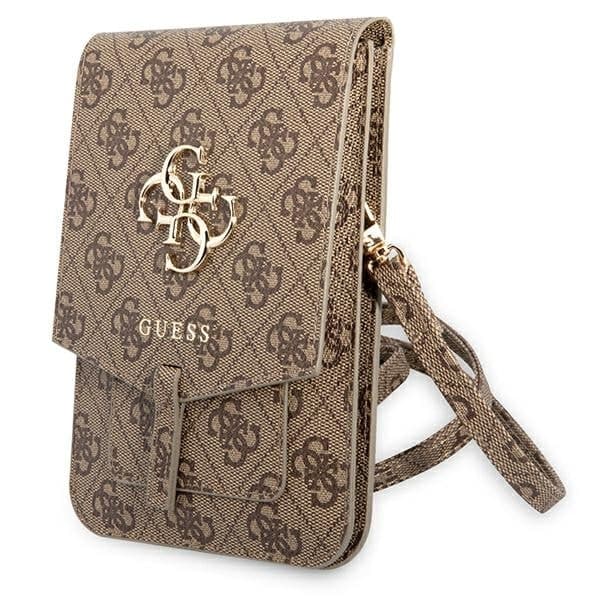 Guess Τσάντα GUWBG4GFBR καφέ /brown 4G Big Logo