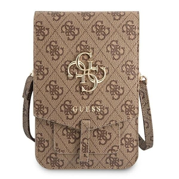 Guess Τσάντα GUWBG4GFBR καφέ /brown 4G Big Logo 2