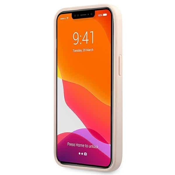 Guess 4G Big Metal Logo - θήκη για Apple iPhone 13 / Pro - Ροζ 5