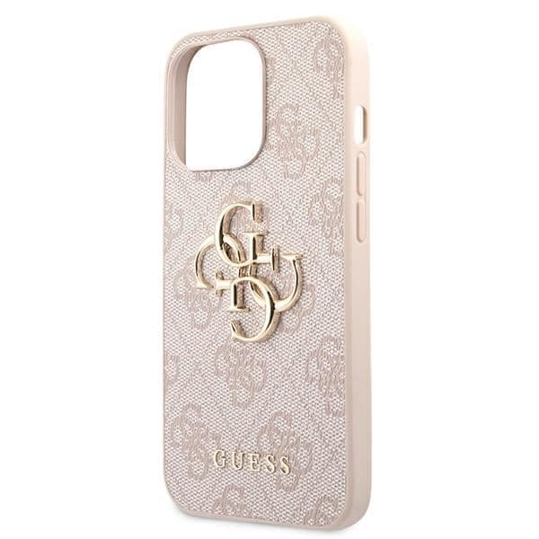 Guess 4G Big Metal Logo - θήκη για Apple iPhone 13 / Pro - Ροζ 6