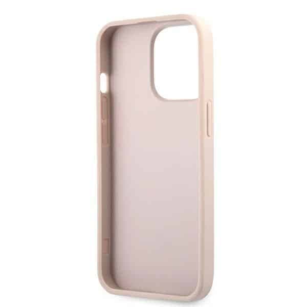 Guess 4G Big Metal Logo - θήκη για Apple iPhone 13 / Pro - Ροζ 7