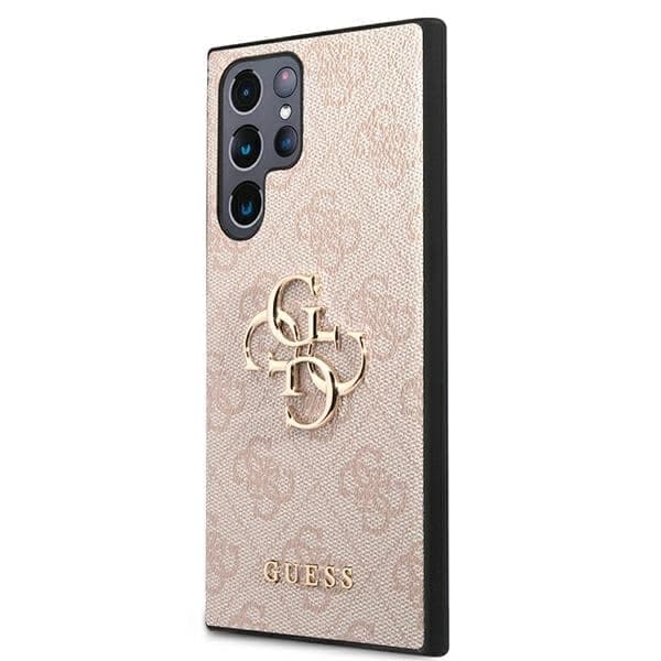 Guess Big Metal Logo - Samsung Galaxy S22 Ultra 5G - Ροζ 2