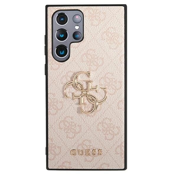 Guess Big Metal Logo - Samsung Galaxy S22 Ultra 5G - Ροζ 3
