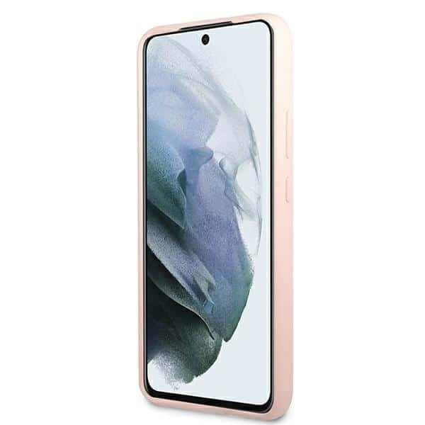 Guess Metal Logo - θήκη για Samsung S22+ / S906 - Ροζ 5