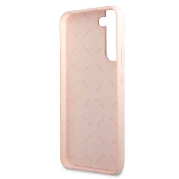 Guess Metal Logo - θήκη για Samsung S22+ / S906 - Ροζ 7
