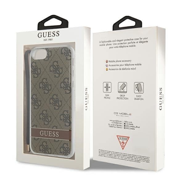 Guess 4G Print Strap - θήκη για Apple iPhone SE (2022) / - Πολύχρωμο 8