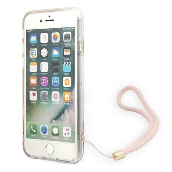 Guess 4G Print Strap - θήκη για Apple iPhone SE (2022) / - Ροζ 5