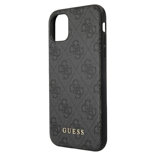 Guess Metal Gold Logo - Apple iPhone 11 - Γκρι 6
