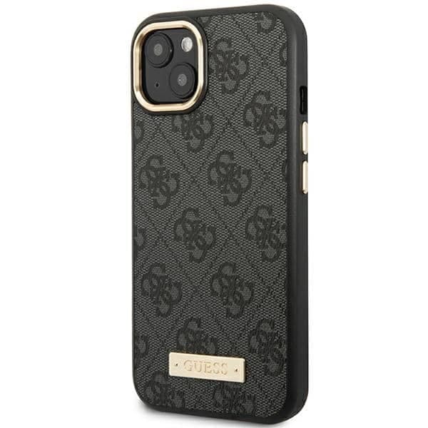 Guess Logo Plate MagSafe - θήκη για Apple iPhone 14 Plus - Μαύρο 2