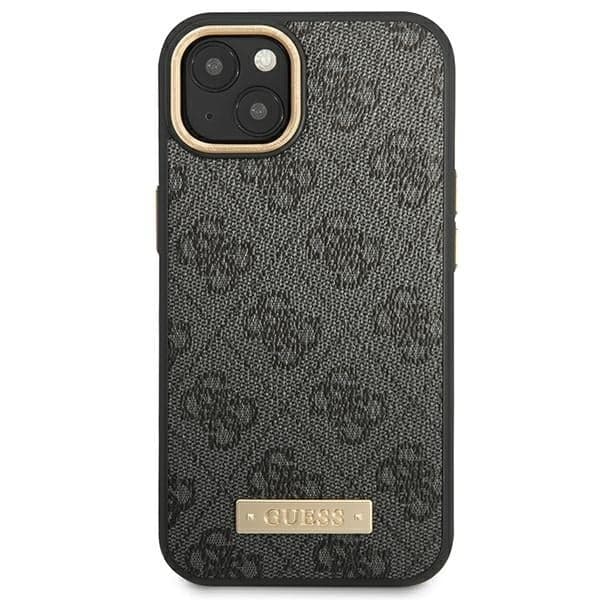 Guess Logo Plate MagSafe - θήκη για Apple iPhone 14 Plus - Μαύρο 3