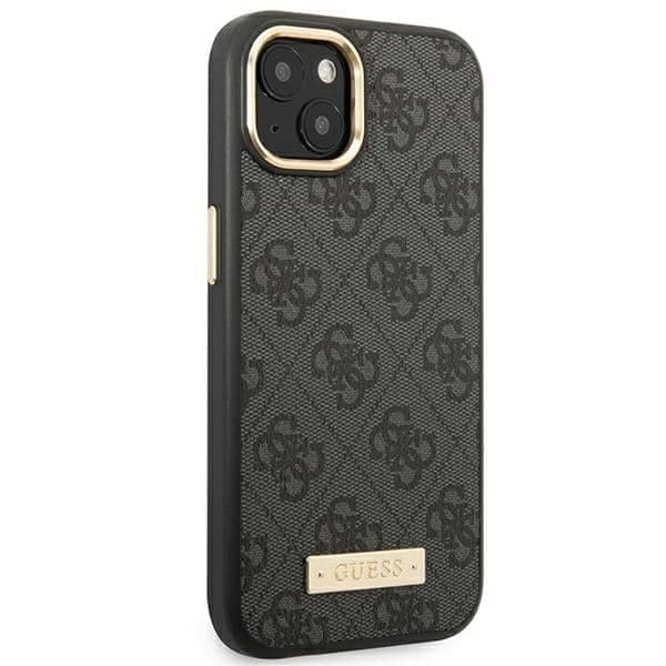 Guess Logo Plate MagSafe - θήκη για Apple iPhone 14 Plus - Μαύρο 4