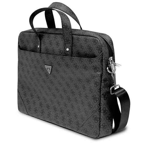 Guess Τσάντα GUCB15P4TK 16" μαύρη/ black Saffiano 4G Triangle Logo 2