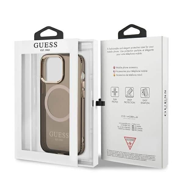 Guess Translucent - θήκη για Apple iPhone 13 Pro / - Μαύρο 8