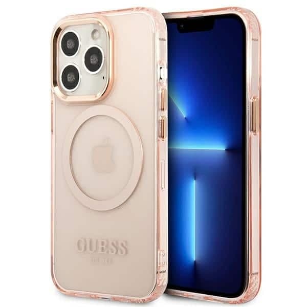 Guess Translucent - θήκη για Apple iPhone 13 Pro Max - Ροζ