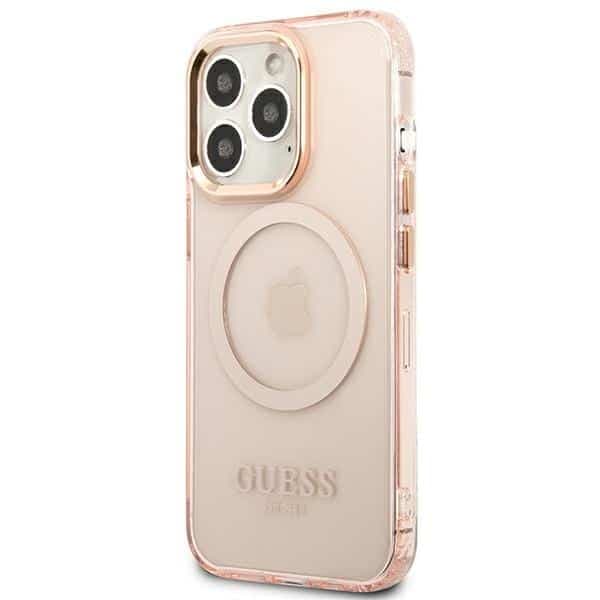 Guess Translucent - θήκη για Apple iPhone 13 Pro Max - Ροζ 2
