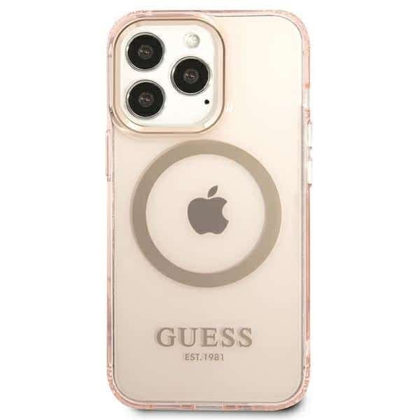 Guess Translucent - θήκη για Apple iPhone 13 Pro Max - Ροζ 3
