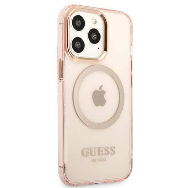 Guess Translucent - θήκη για Apple iPhone 13 Pro Max - Ροζ 4