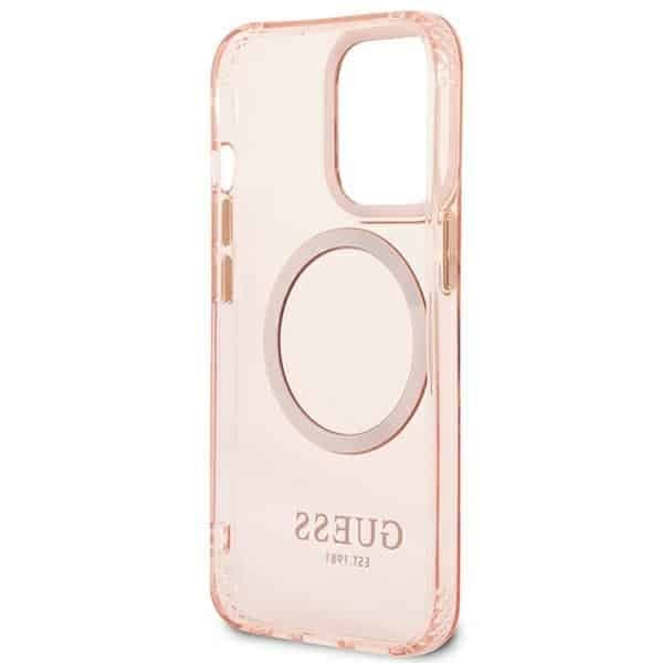Guess Translucent - θήκη για Apple iPhone 13 Pro Max - Ροζ 7