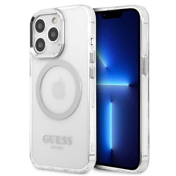 Guess Metal Outline MagSafe - θήκη για Apple iPhone 13 Pro / - Διάφανο