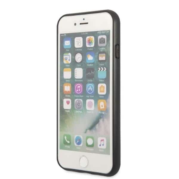 Guess Saffiano Triangle - θήκη για Apple iPhone 7 / 8 SE (2020) (2022) - Μαύρο 5