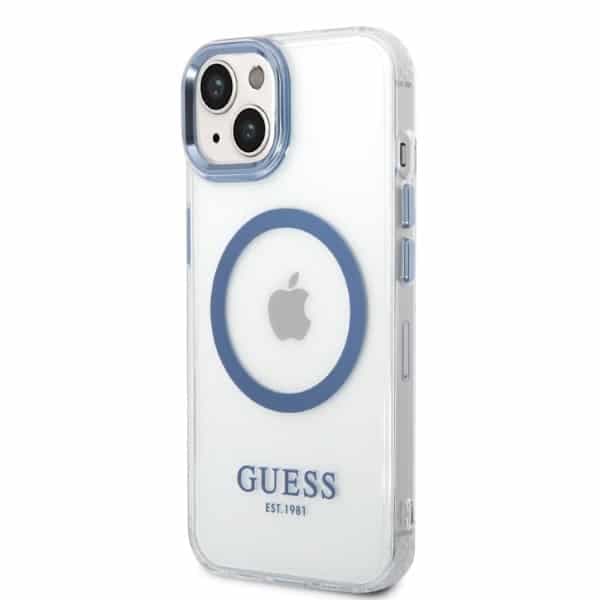 Guess Metal Outline Magsafe - θήκη για Apple iPhone 14 Plus / 15 - Διάφανο 2