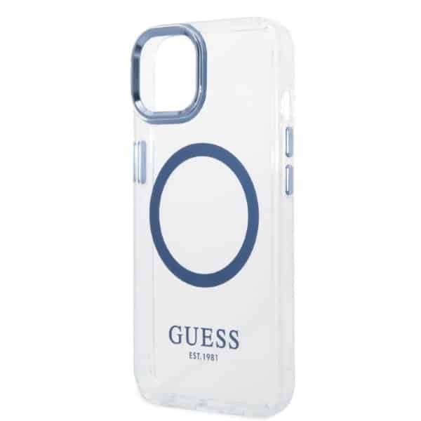 Guess Metal Outline Magsafe - θήκη για Apple iPhone 14 Plus / 15 - Διάφανο 6
