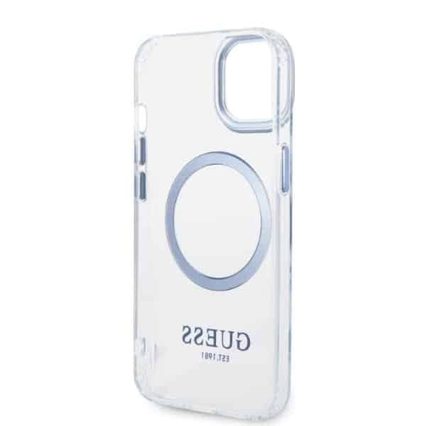 Guess Metal Outline Magsafe - θήκη για Apple iPhone 14 Plus / 15 - Διάφανο 7