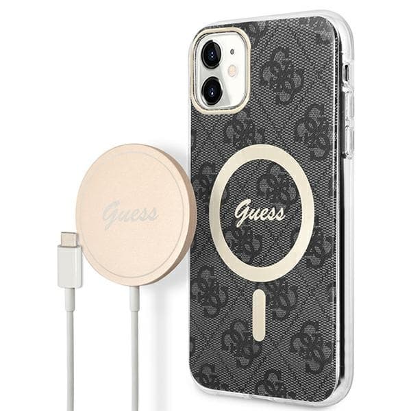 Guess Print MagSafe - θήκη για Apple iPhone 11 - Μαύρο