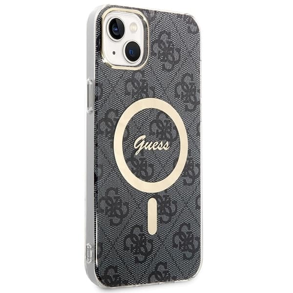 Guess Print MagSafe - Apple iPhone 14 Plus / 15 - Μαύρο 4