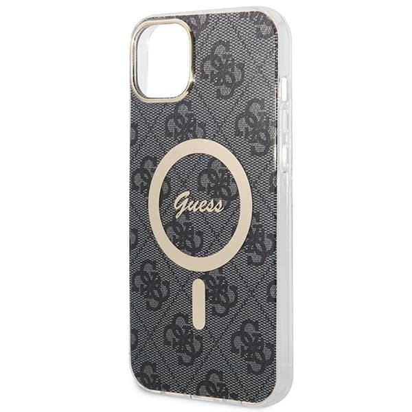 Guess Print MagSafe - Apple iPhone 14 Plus / 15 - Μαύρο 6