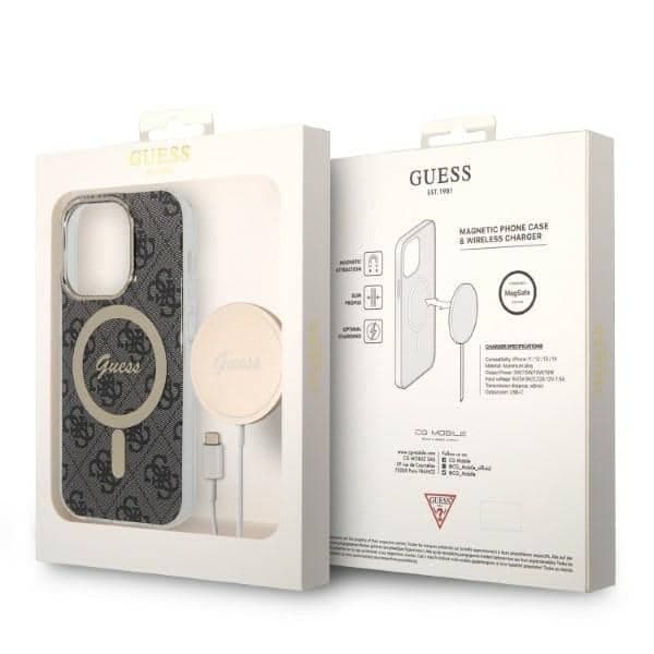 Guess Guess 4G Print - θήκη για Apple iPhone 14 Pro Max - Μαύρο 10