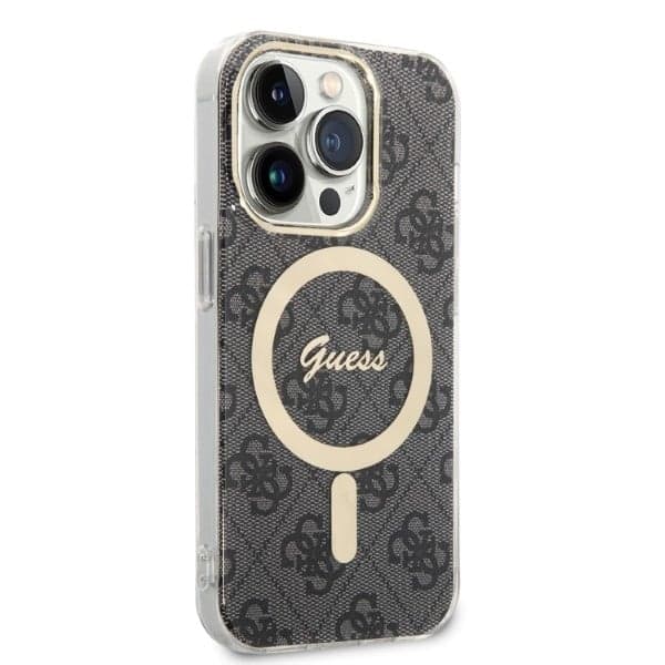 Guess Guess 4G Print - θήκη για Apple iPhone 14 Pro Max - Μαύρο 4