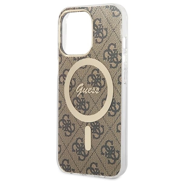 Guess Print MagSafe - θήκη για Apple iPhone 13 Pro - Καφέ 6